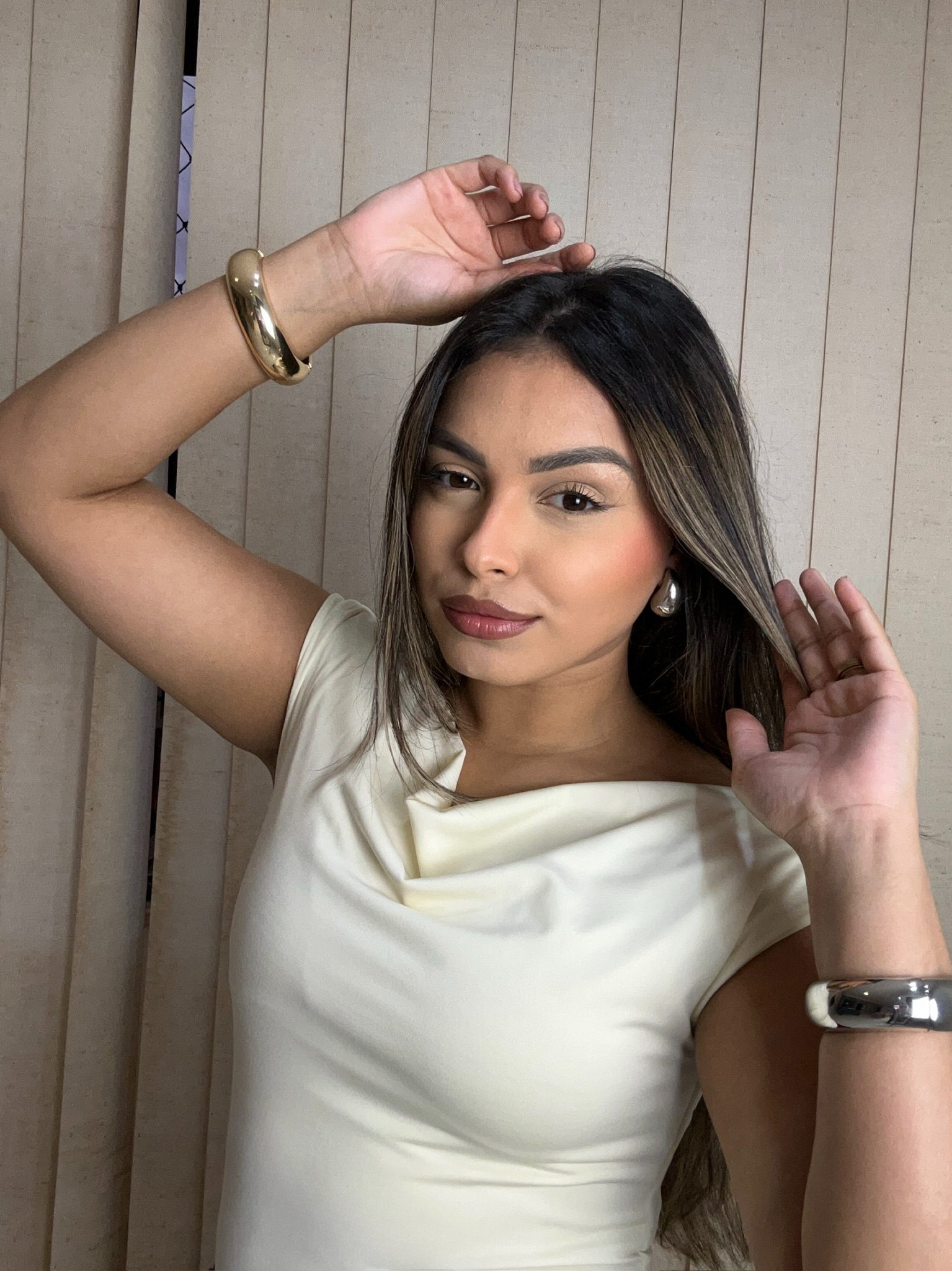 Braceletes folheados — Zeraik Oficial semijoias