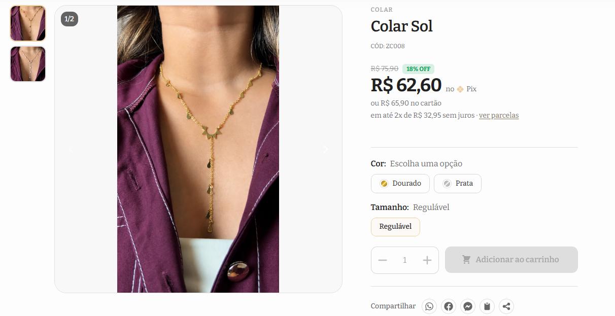 Colar Riviera